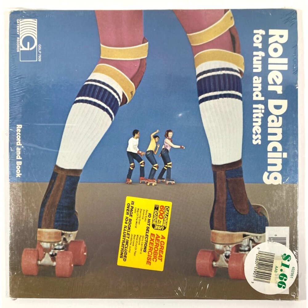 Roller Skate Dancing For Fun And Fitness Vinyl LP 1980 Sealed Dance Music Disco